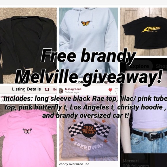 Brandy Melville Tops - BRANDY MELVILLE GIVEAWAY